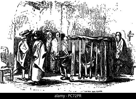 59 L'ingénieux hidalgo Don Quichotte de la Manche tome 1 L'illustration p. 664 Banque D'Images