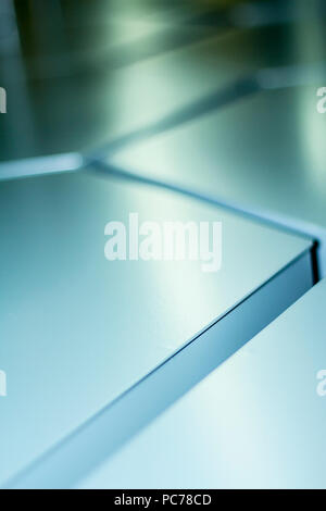 Résumé motif toile gradient netteté industrielle Banque D'Images