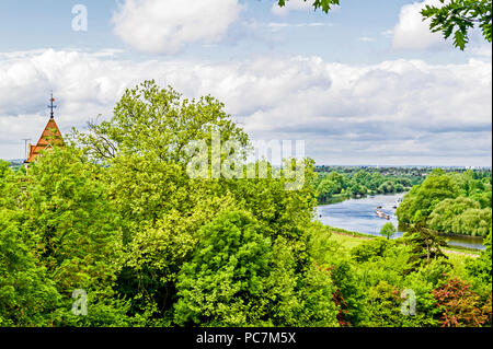 Vue de Richmond Hill ; Blick vom Richmond Hill, Grand Londres Banque D'Images