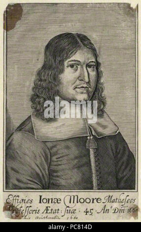 Après l'artiste inconnu, gravure de ligne, publié 1660 SirJonasMoore 562 Banque D'Images
