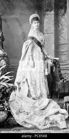 39 La grande-duchesse Elisabeth Fedorovna robe cour Banque D'Images