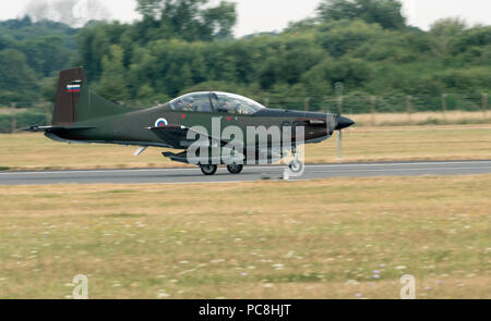 PC-9M de la Force aérienne slovène Banque D'Images