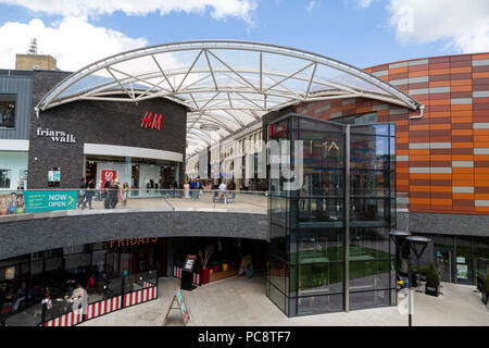 Friars Walk Shopping Centre, Newport, Gwent (Monmouthshire), au Pays de Galles Banque D'Images