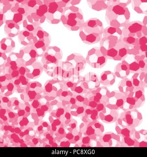 Résumé rose boules de cristal motif, vector illustration Illustration de Vecteur