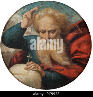 39 Bénédiction de Dieu la terre (Benvenuto Tisi da Garofalo) - Nationalmuseum - 17142 Banque D'Images