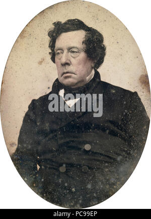 Matthew Calbraith Perry (1794 - 1858) *1855 ou 1856 *daguerréotype 407 Matthew C. Perry 1855-1856 Banque D'Images