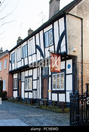 Dean inciter's House, Berkhamsted High Street Banque D'Images