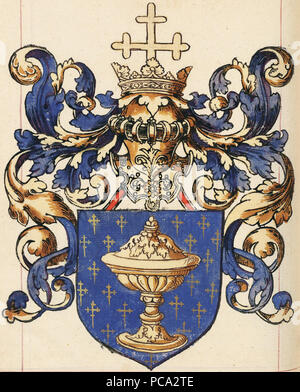 195 - 200 de Galicia - Reino de Galicia Banque D'Images