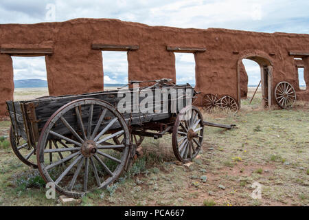 Fort Union NM, Mora Comté, NM, États-Unis d'Amérique, par Dominique Braud/Dembinsky Assoc Photo Banque D'Images