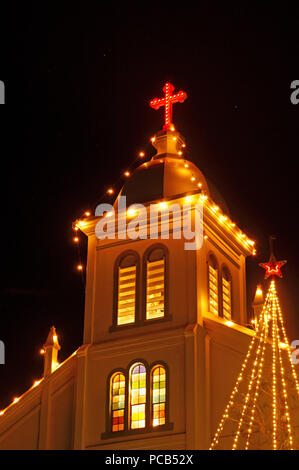 Contrôle interne et d'église, Kumamoto Prefecture, Japan Banque D'Images