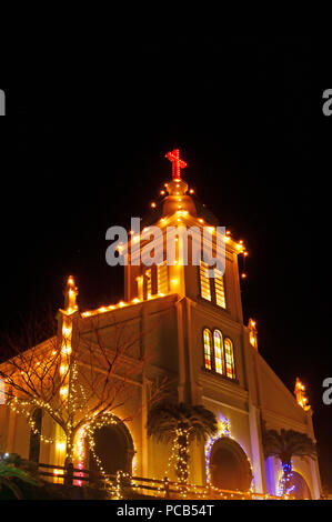 Contrôle interne et d'église, Kumamoto Prefecture, Japan Banque D'Images