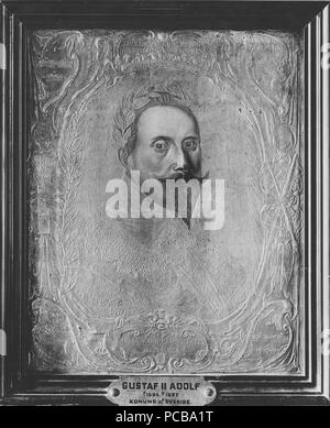 259 Gustave II Adolphe (1594-1632), kung av Sverige, gift med Maria Eleonora av Brandenburg (Servaes Kock) - Nationalmuseum - 15141 Banque D'Images