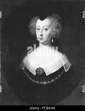 397 Maria Eleonora, 1599-1655, av prinsessa Brandenburg, drottning av Sverige - Nationalmuseum - 16046 Banque D'Images