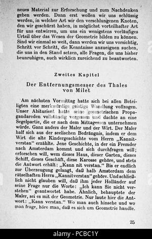 59 Vom Punkt zur Vierten Seite 025 Dimension Banque D'Images