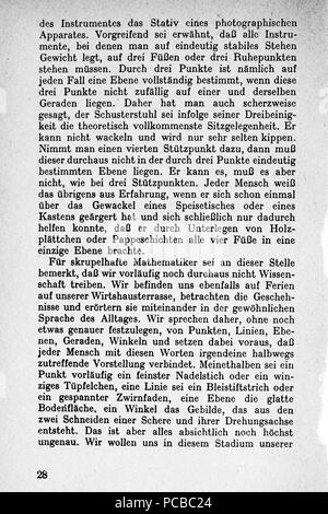 59 Vom Punkt zur Vierten Seite 028 Dimension Banque D'Images