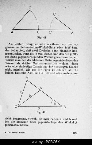 60 Vom Punkt zur Vierten Seite 129 Dimension Banque D'Images