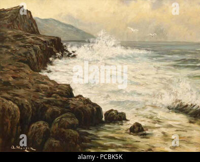 Alexej 3 Vasiljevič Hanzen (1876-1937) - Mořské pobřeží Banque D'Images