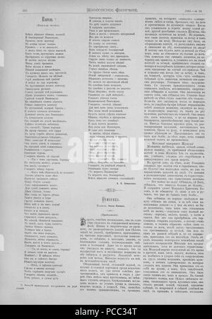 10 Живописное обозрение, 1885 № 01-26 (6 янв. - 30 июня) ; n° 27-52 (7 июля 29 дек - Page 275). Banque D'Images