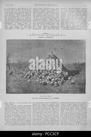 10 Живописное обозрение, 1885 № 01-26 (6 янв. - 30 июня) ; n° 27-52 (7 июля 29 дек - Page 342). Banque D'Images