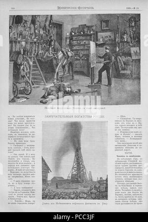 11 Живописное обозрение, 1885 № 01-26 (6 янв. - 30 июня) ; n° 27-52 (7 июля 29 дек - Page 391). Banque D'Images