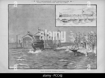 12 Живописное обозрение, 1885 № 01-26 (6 янв. - 30 июня) ; n° 27-52 (7 июля 29 дек - Page 770). Banque D'Images