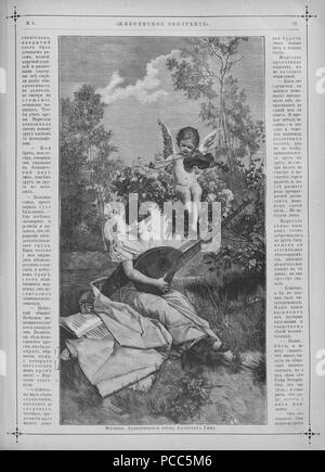 14 Живописное обозрение, 1886 № 01-26 (5 янв. - 23 июня) ; n° 27-52 (6 июля 28 дек - Page 093). Banque D'Images