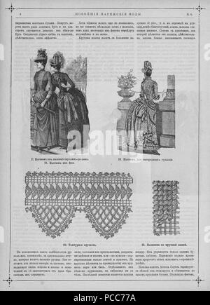 16 Живописное обозрение, 1886 № 01-26 (5 янв. - 23 июня) ; n° 27-52 (6 июля 28 дек - Page 574). Banque D'Images