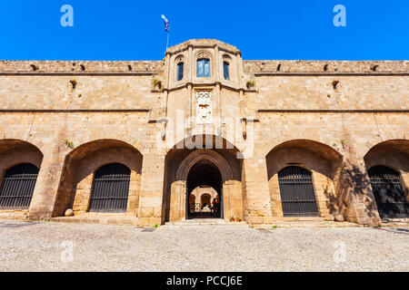 Musée archéologique de Rhodes dans l'île de Rhodes en Grèce Banque D'Images