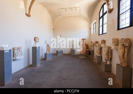 Musée archéologique de Rhodes dans l'île de Rhodes en Grèce Banque D'Images