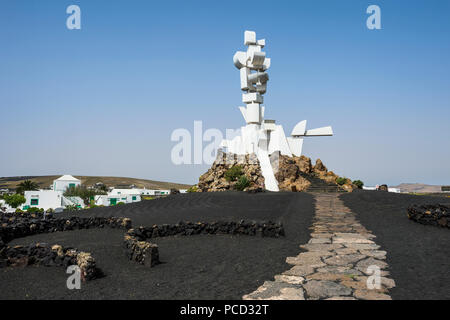 Monumento al Campesino, Lanzarote, Canaries, Espagne, Europe, Atlantique Banque D'Images