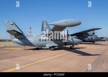 Le Royal International Air Tattoo, RAF Fairford, Gloucestershire, Royaume-Uni. 15 juillet 2018. L'événement annuel sur c'est dernier jour, apporte un enregistrement de 185000 vi Banque D'Images