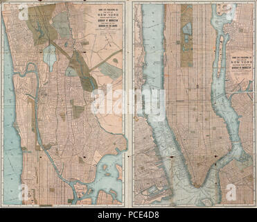 111899 - Accueil Site de la ville de New York (Manhattan et le Bronx ) - Geographicus - NYC-HomeLife-1899 Banque D'Images