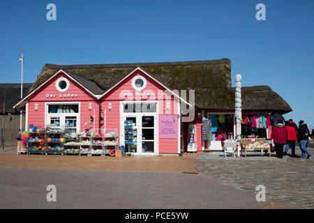 Place centrale de liste, Sylt, au nord de l'île de la Frise, Frise du Nord, Schleswig-Holstein, Allemagne, Europe Banque D'Images