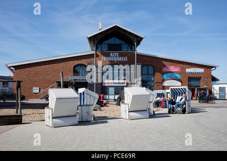 Place centrale de liste, Sylt, au nord de l'île de la Frise, Frise du Nord, Schleswig-Holstein, Allemagne, Europe Banque D'Images
