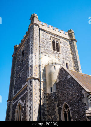 Saint Mary-Le-Plus d'église, Wallingford, Oxfordshire, England, UK, FR. Banque D'Images