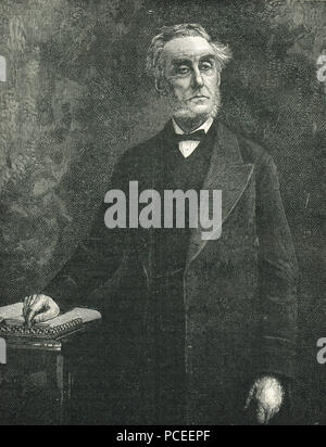 Anthony Ashley-Cooper, 7e comte de Shaftesbury Banque D'Images