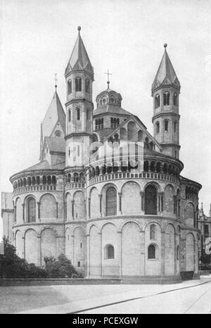 138 St 1925 Aposteln Cologne Banque D'Images