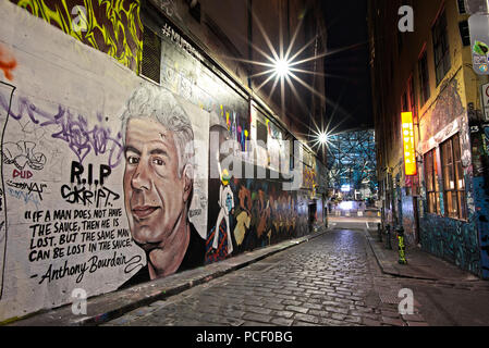 Illustrations de Hosier Lane. Banque D'Images