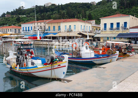 Port, Katakolo, Elis, Péloponnèse, Grèce, port Banque D'Images