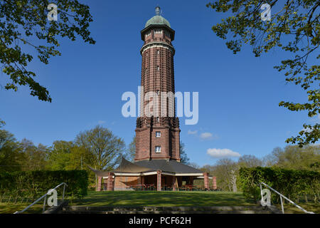 Wasserturm, Jungfernheide, Charlottenburg, Berlin, Deutschland Banque D'Images