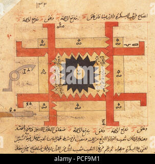 54 L'Arabe manuscrit machine - Anonym - Mme ou. fol. 3306 f Banque D'Images