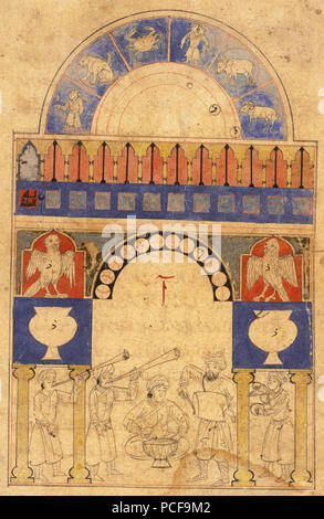 54 L'Arabe manuscrit machine - Anonym - Mme ou. fol. 3306 g Banque D'Images