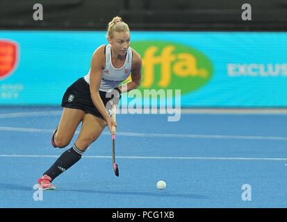 Londres, Royaume-Uni. 2 août 2018. Hannah Martin (FRA). Pays-bas V Angleterre. Match 31. Quart de finale. Womens Hockey World Cup 2018. Lee Valley hockey centre. Queen Elizabeth Olympic Park. Stratford. Londres. UK. 02/08/2018. Credit : Sport en images/Alamy Live News Banque D'Images