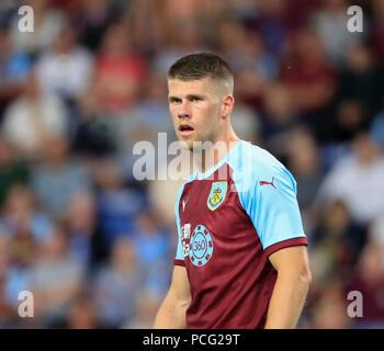 Turf Moor, Burnley, Royaume-Uni. 2 Août, 2018. L'UEFA Europa League, de qualification deuxième tour de qualification, deuxième manche, Burnley contre Aberdeen ; Johann Gudmundsson de Burnley : Action Crédit Plus Sport/Alamy Live News Banque D'Images