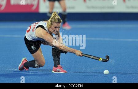 Londres, Royaume-Uni. 2 août 2018. Pearne-Webb Hollie (FRA). Pays-bas V Angleterre. Match 31. Quart de finale. Womens Hockey World Cup 2018. Lee Valley hockey centre. Queen Elizabeth Olympic Park. Stratford. Londres. UK. 02/08/2018. Credit : Sport en images/Alamy Live News Banque D'Images