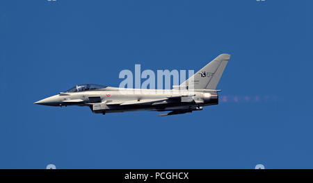 Armée de l'air italienne Typhoon Afficher Banque D'Images