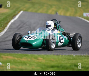Martin McHugh, North Star Mk1, FJHRA Historique, Formule Junior, moteur arrière HSCC Wolds Trophy 20 mai 2018, Cadwell Park, voitures, voitures de course classique, Banque D'Images