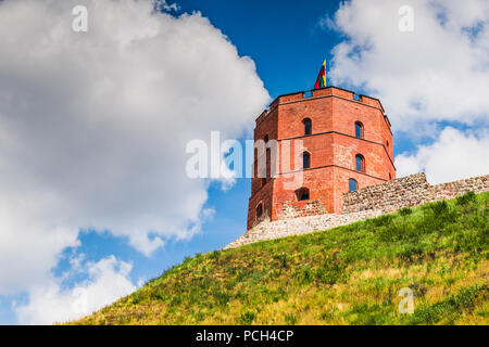 Sityscape de Klaipėda, été wiev sur tour sur hill Banque D'Images