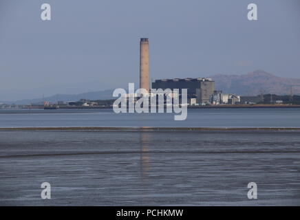 Station d'alimentation Longannet Ecosse Juillet 2018 Banque D'Images