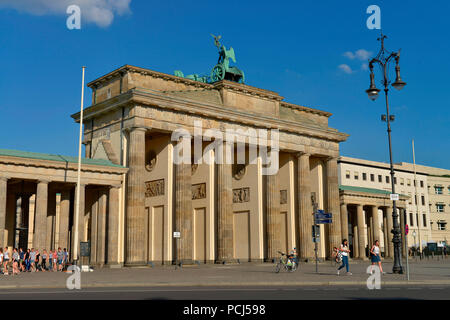 Brandenburger Tor, Platz des 18. Maerz, Mitte, Berlin, Deutschland Banque D'Images